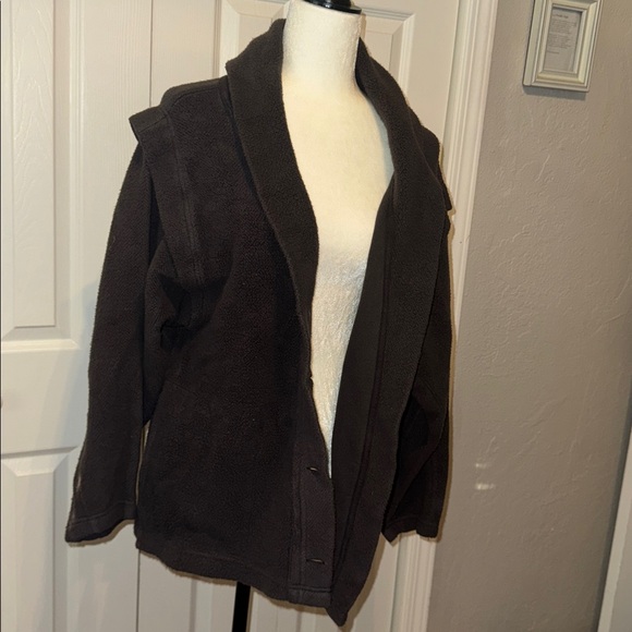 We The Free Dark Gray Apparel Shacket - Picture 2 of 5